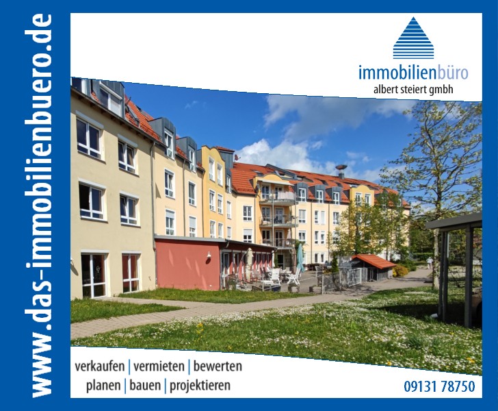 Kapitalanlage oder Altersvorsorge -
2-Zimmer-Seniorenapartment in Baiersdorf