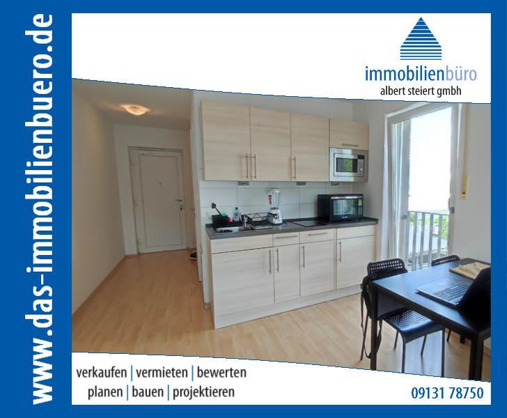 Nur für Studenten! Modernes 1-Zimmer-Appartement mit Balkon und Einbauküche ab dem 01.09.2025 zu vermieten