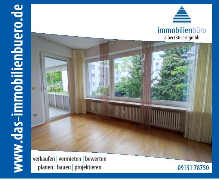 Schöne 3,5-Zimmer Wohnung im Hochparterre mit Südbalkon und TG-Stellplatz direkt am Waldrand gelegen
