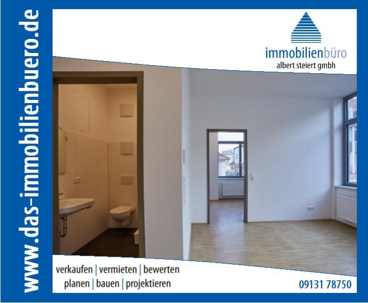 Gut geschnittene 2-Zimmer-Wohnung im Zentrum Erlangens - nur für Studenten! -W14-