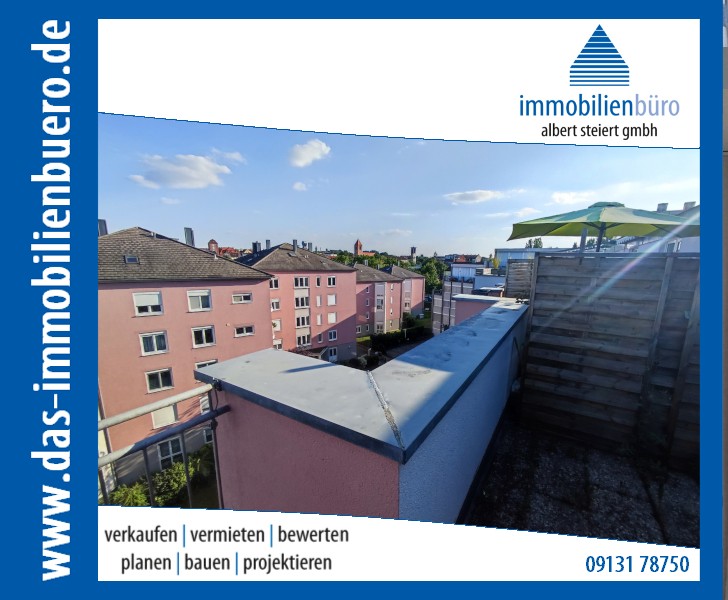 Bezugsfreie 2-Zimmer-Maisonette-Wohnung mit Dachterrasse - Erbbaurecht