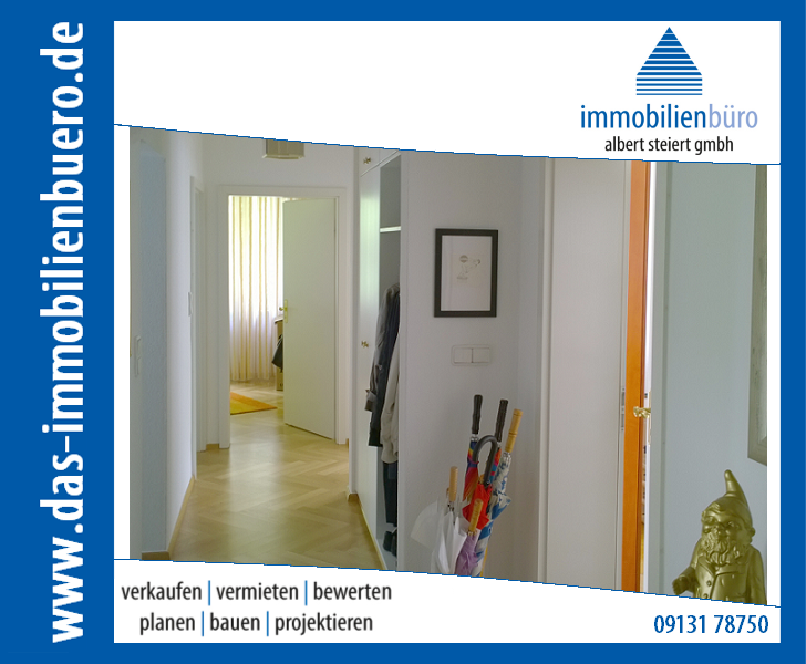Komfortable und großzügige 4,5-Zimmer-Wohnung in begehrter Lage am Erlanger Burgberg