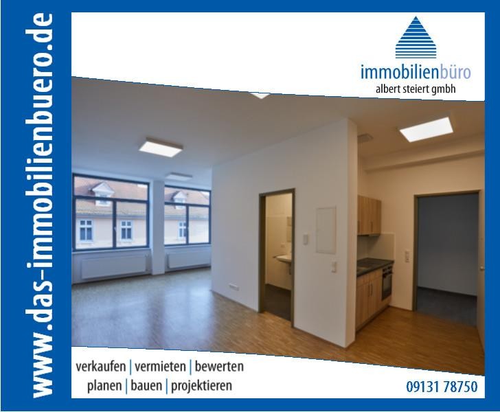 Großzügiges 1,5-Zimmer-Apartment mit EBK in der Erlanger Fußgängerzone -W08- NUR FÜR STUDENTEN ab 01.12.2026 zu vermieten