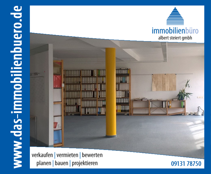 Büro- oder Praxisfläche im 1.OG eines Geschäftshauses in zentraler Lage in Uttenreuth