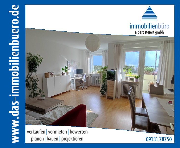 Sehr gepflegte 2-Zimmer-Wohnung mit Loggia und PKW-Stellplatz