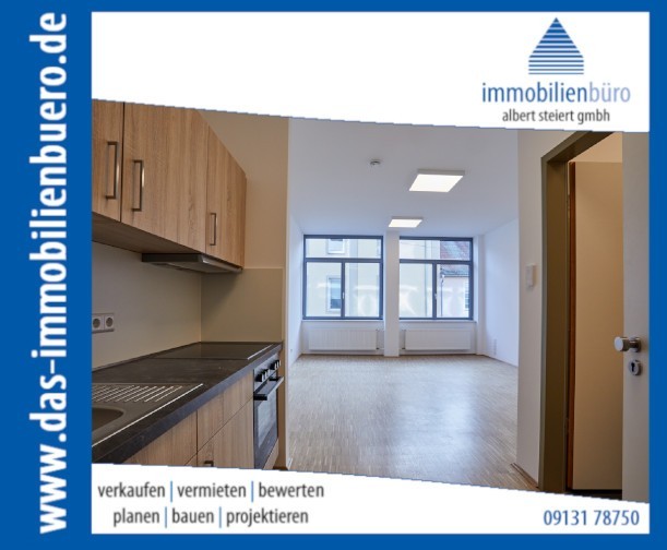 Zentral gelegenes 1-Zimmer-Apartment mit EBK - NUR FÜR STUDENTEN - WE12